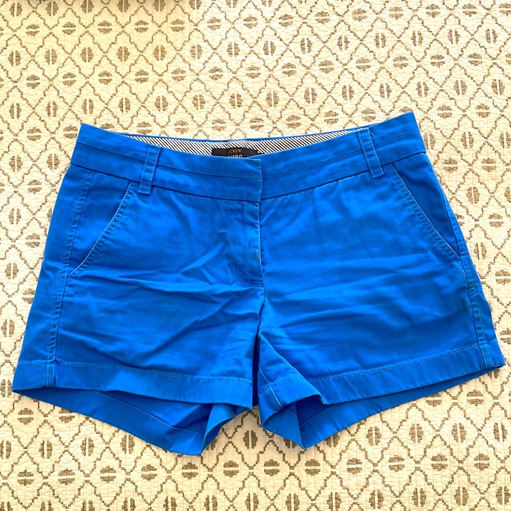JCrew chino shorts - blue